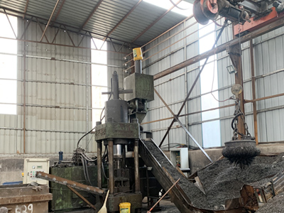 Zunhua Shengjian Fanrong Machineryの鉄チップ練炭工場が正式に生産開始