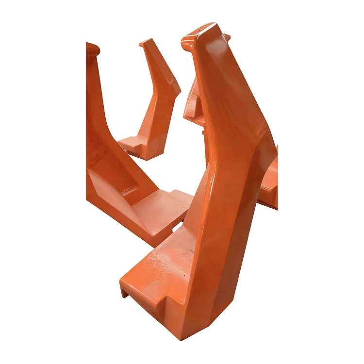 ホイール付き掘削機のカウンターウェイト